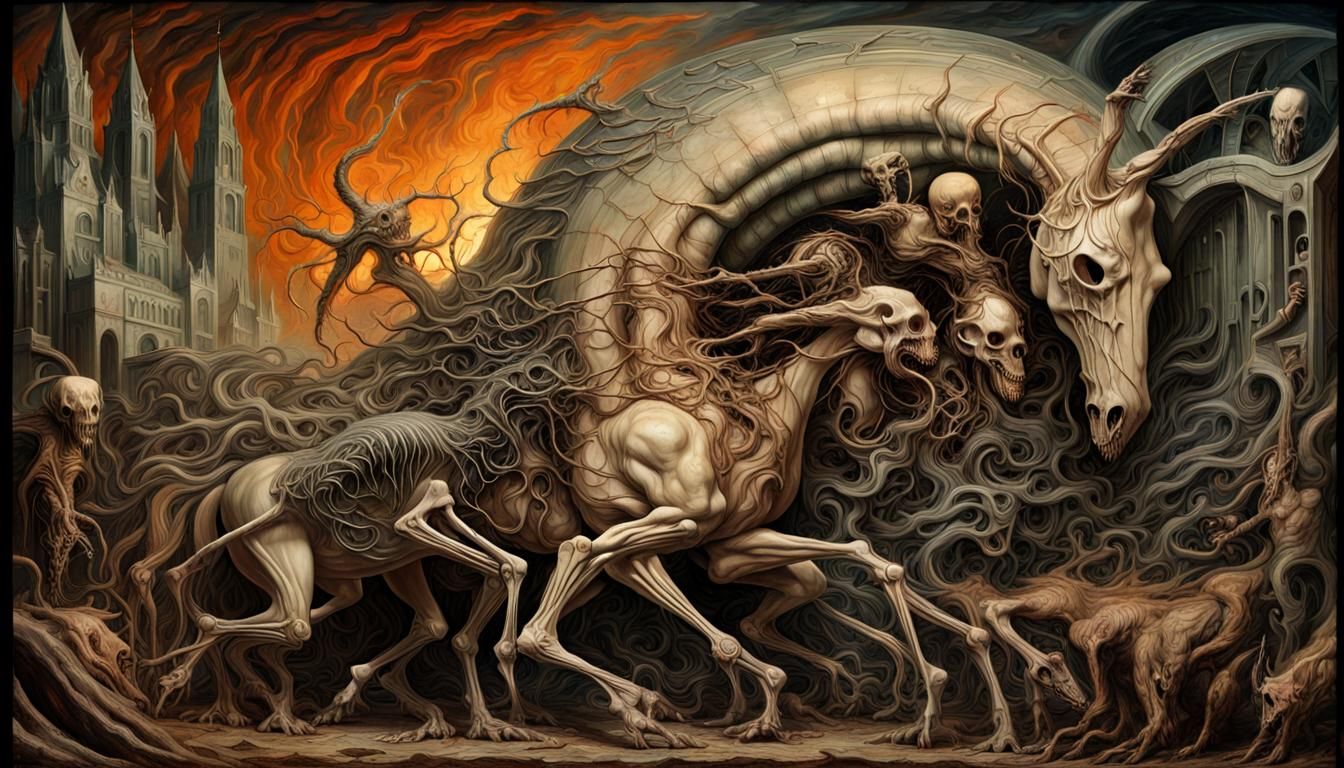 Death on a Pale Horse: Surreal Vision
