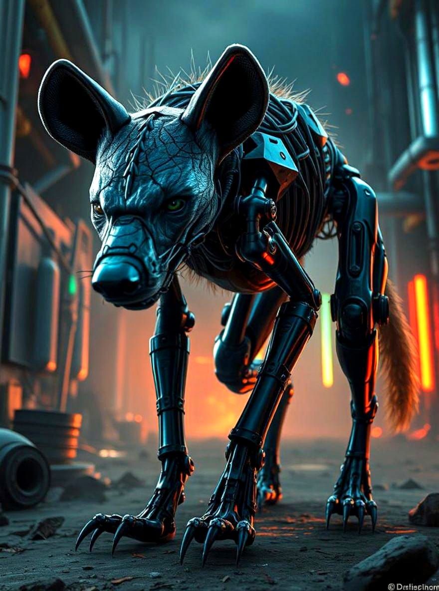 Cyborg Hyena