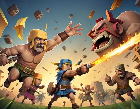 Clash of Clans: An AI Interpretation