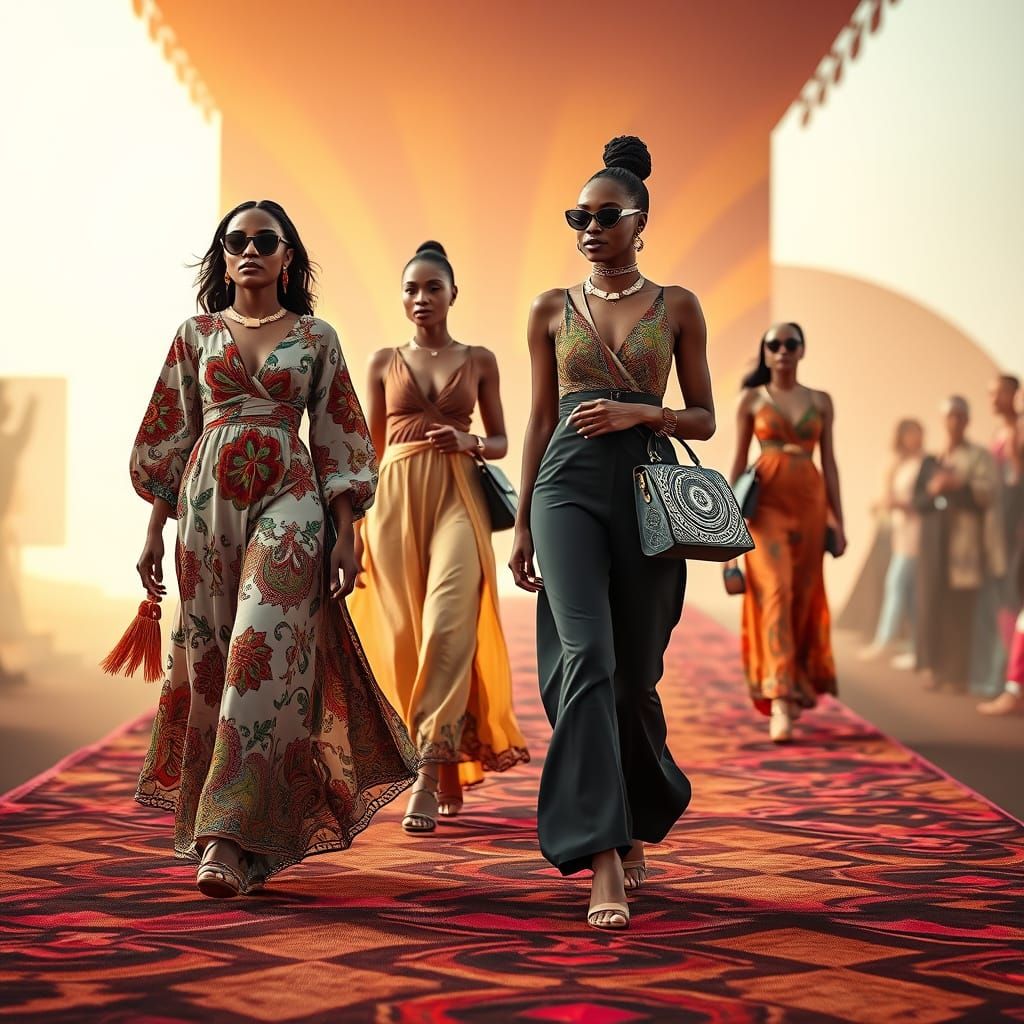 Women's Summer Fashion Show Inspired by Chadian Culture and ...