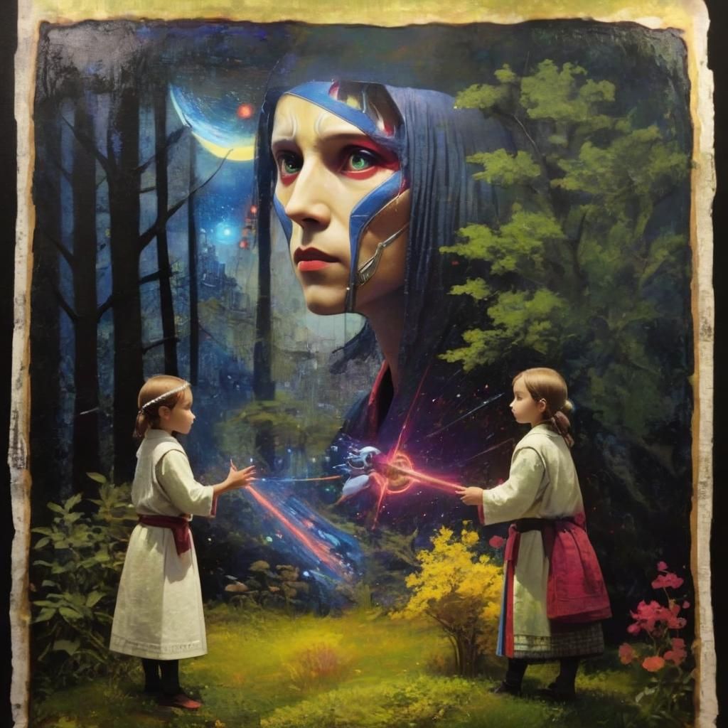 Futuristic Word Art: Vision