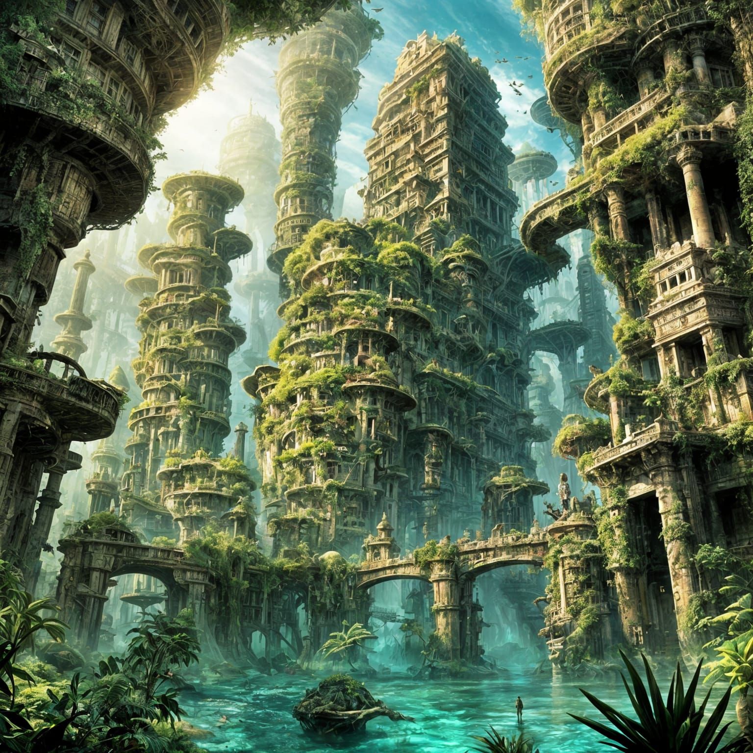 Ancient Lost City Reclaimed by Nature