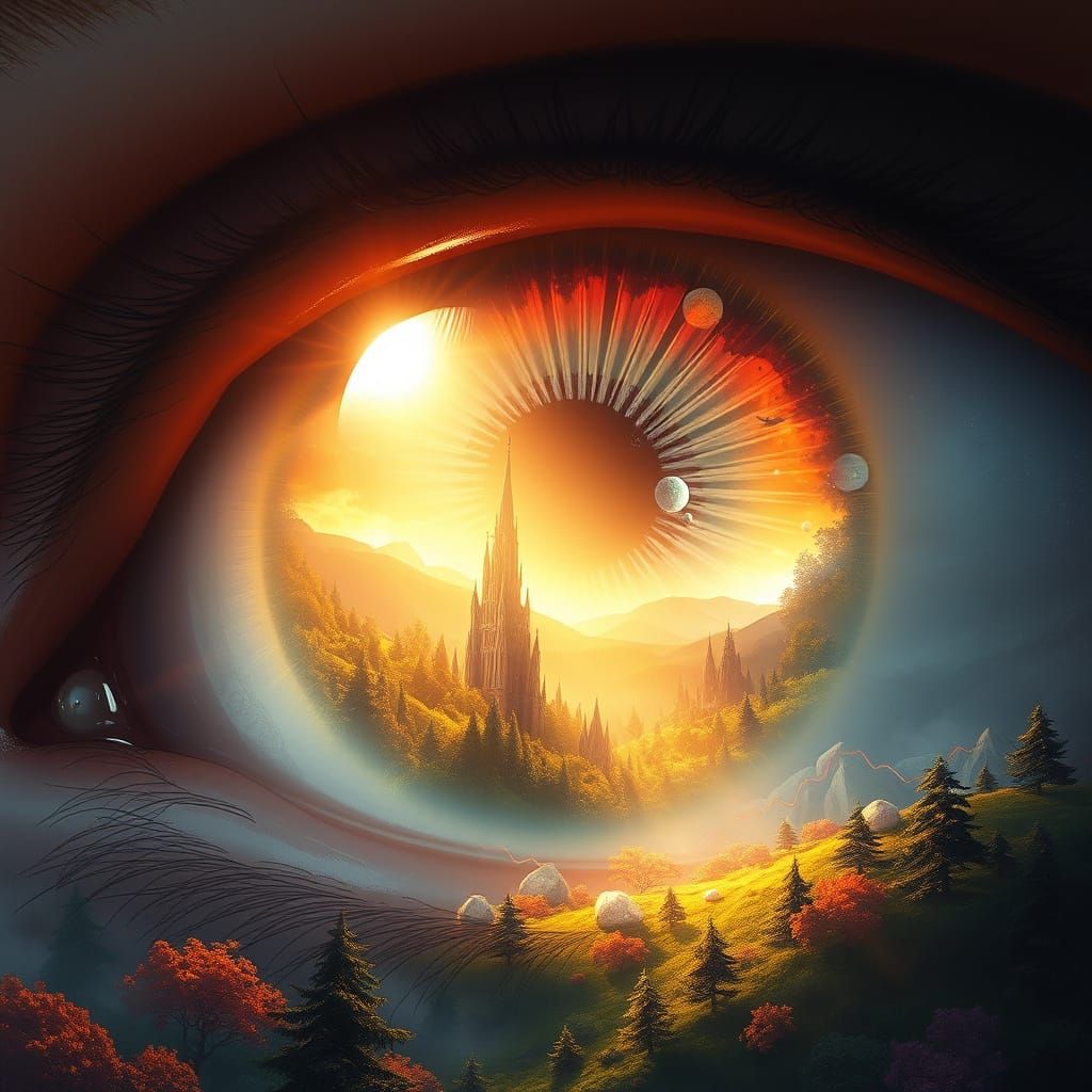 Childlike Wonder Portal to a Dreamlike World