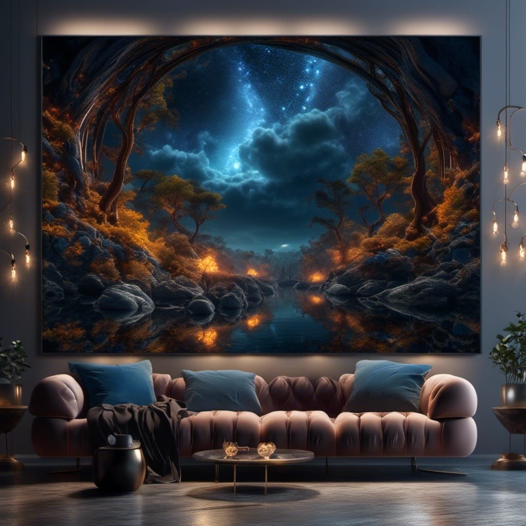 Interdimensional Portal to a Bright Region of Light