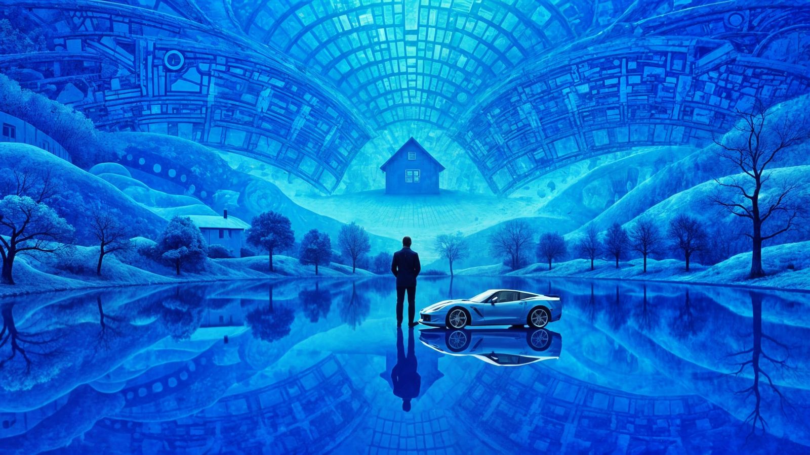 A Little Guy in a Blue World