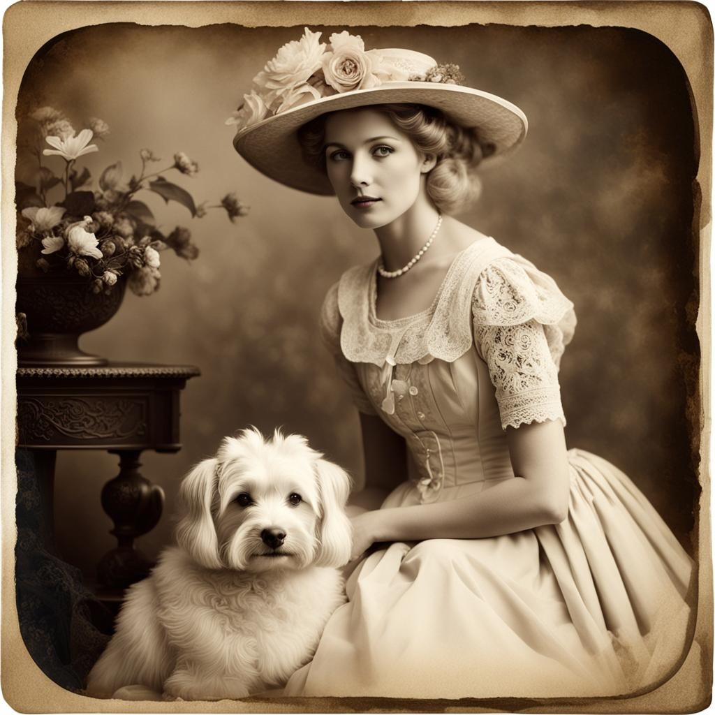 Vintage polaroid: Memories together