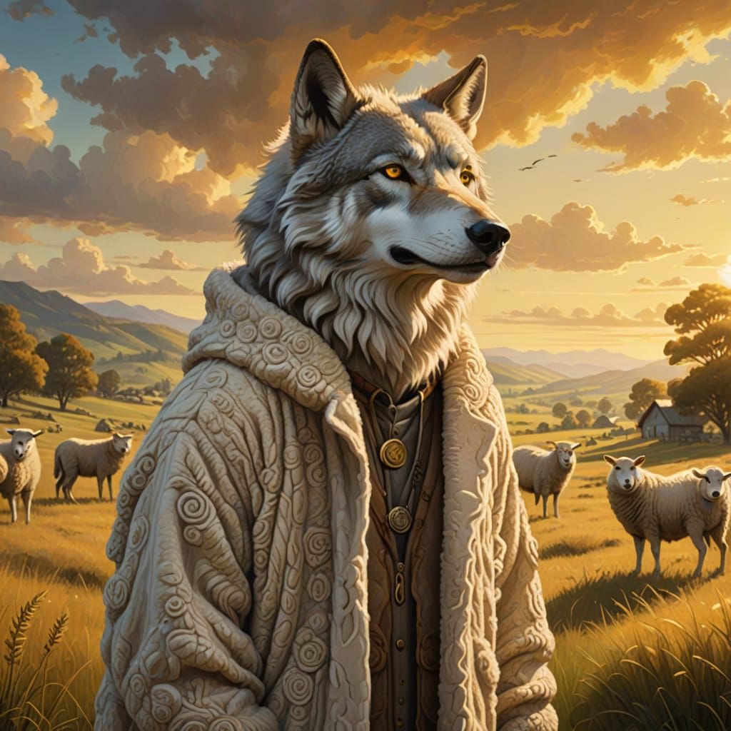 Wolf in Sheep's Clothing Concept Art