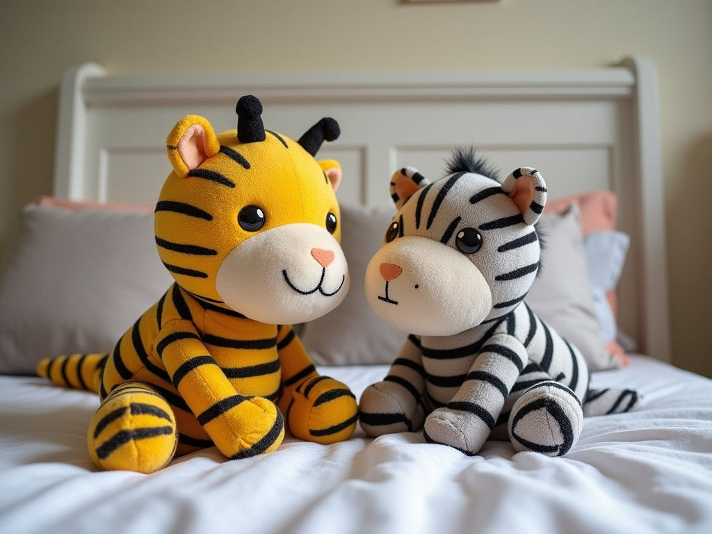 Whimsical Plush Creatures Bring Joyful Fun