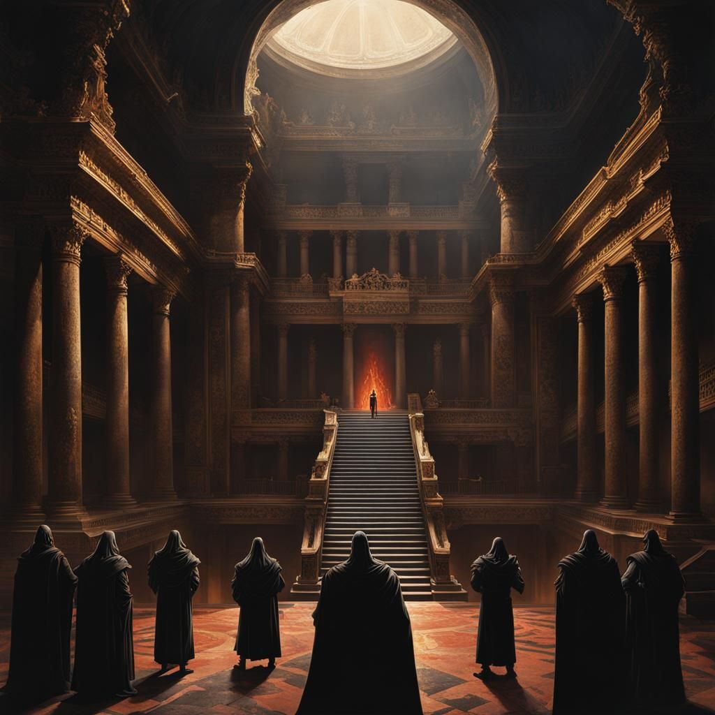 Hades in His Palace: A Sinister Portrait