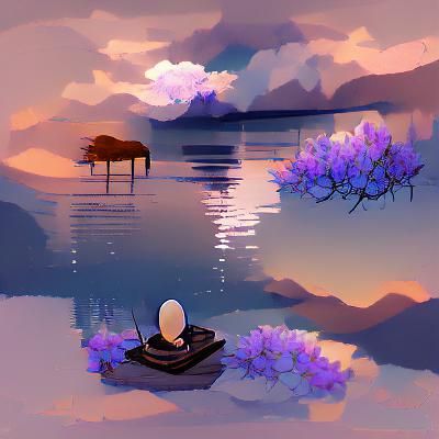 Evoking Tranquility Through AI Image Generation