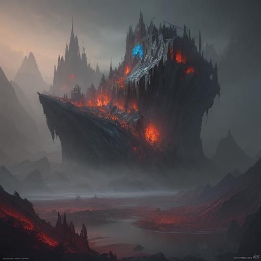 Murder of Life: Detailed Matte Painting