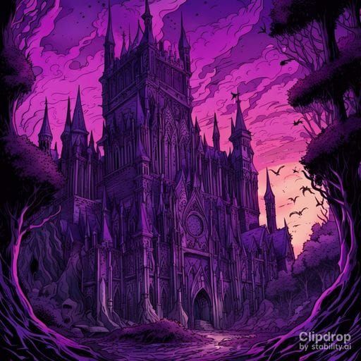 Stylized AI Image of a Demonic Figure