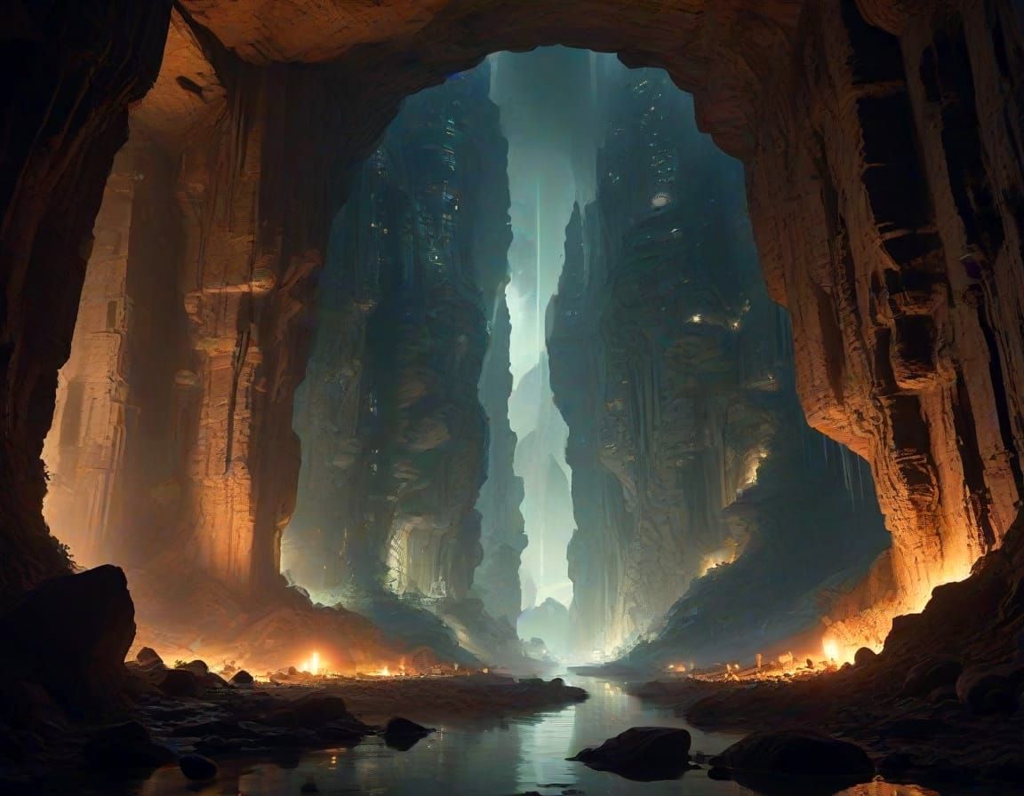 Ancient Alien Metropolis Deep Within Mount Shasta