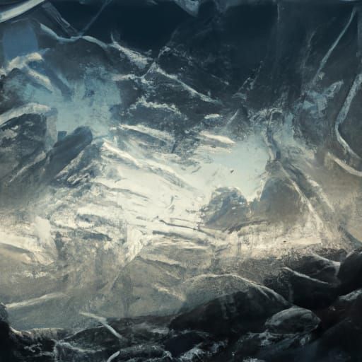 Dramatic Stormy Glass Digital Painting