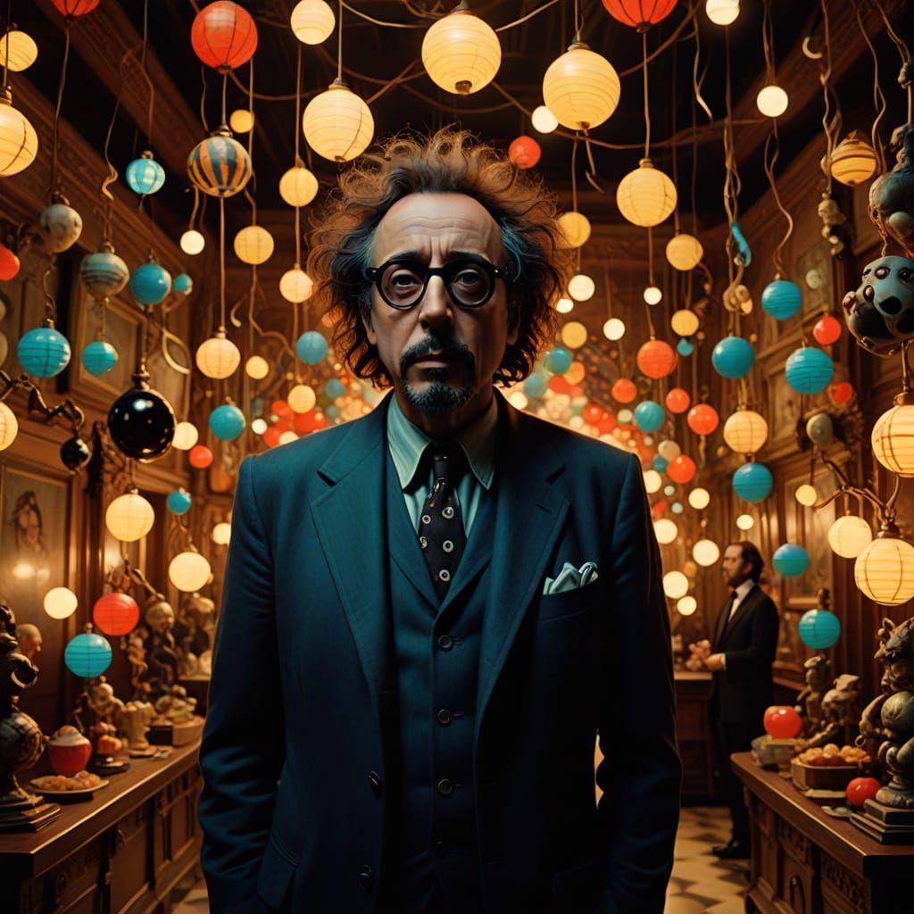 Whimsical Character with Dynamic Lighting