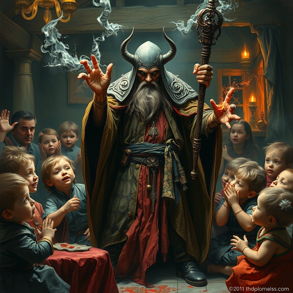 Lich Mage's Dark Fantasy Show at Party