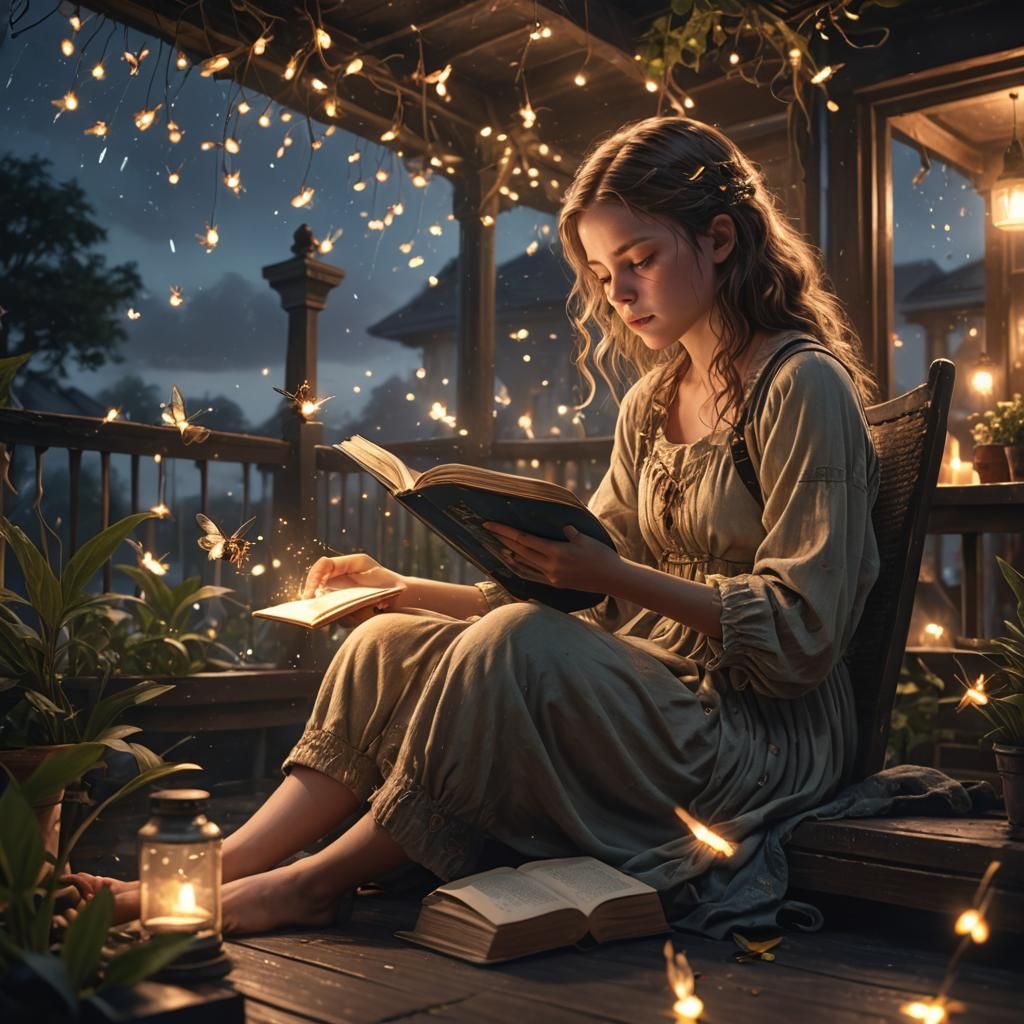 In the light of fireflies