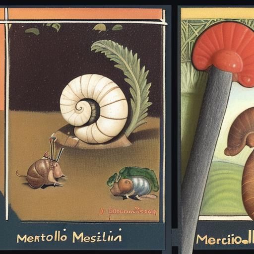 Postcard with Snails: Renaissance and Armenian Art
