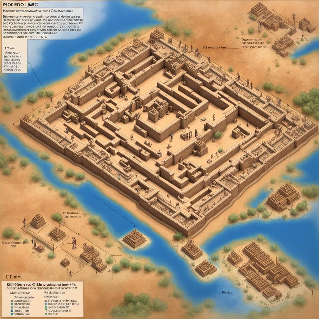 Mohenjo-daro in 25th Century BC: A Visualisation