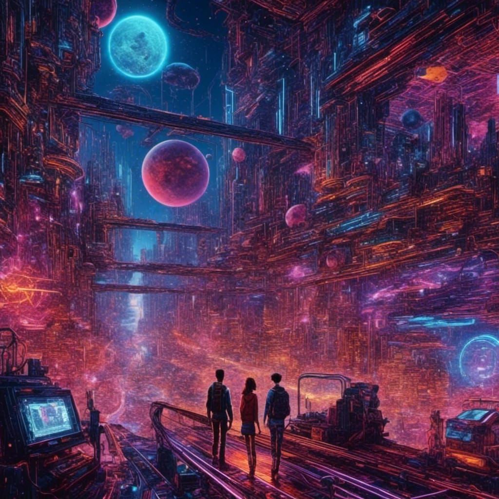 Punk Figure with Rebellious Aesthetic