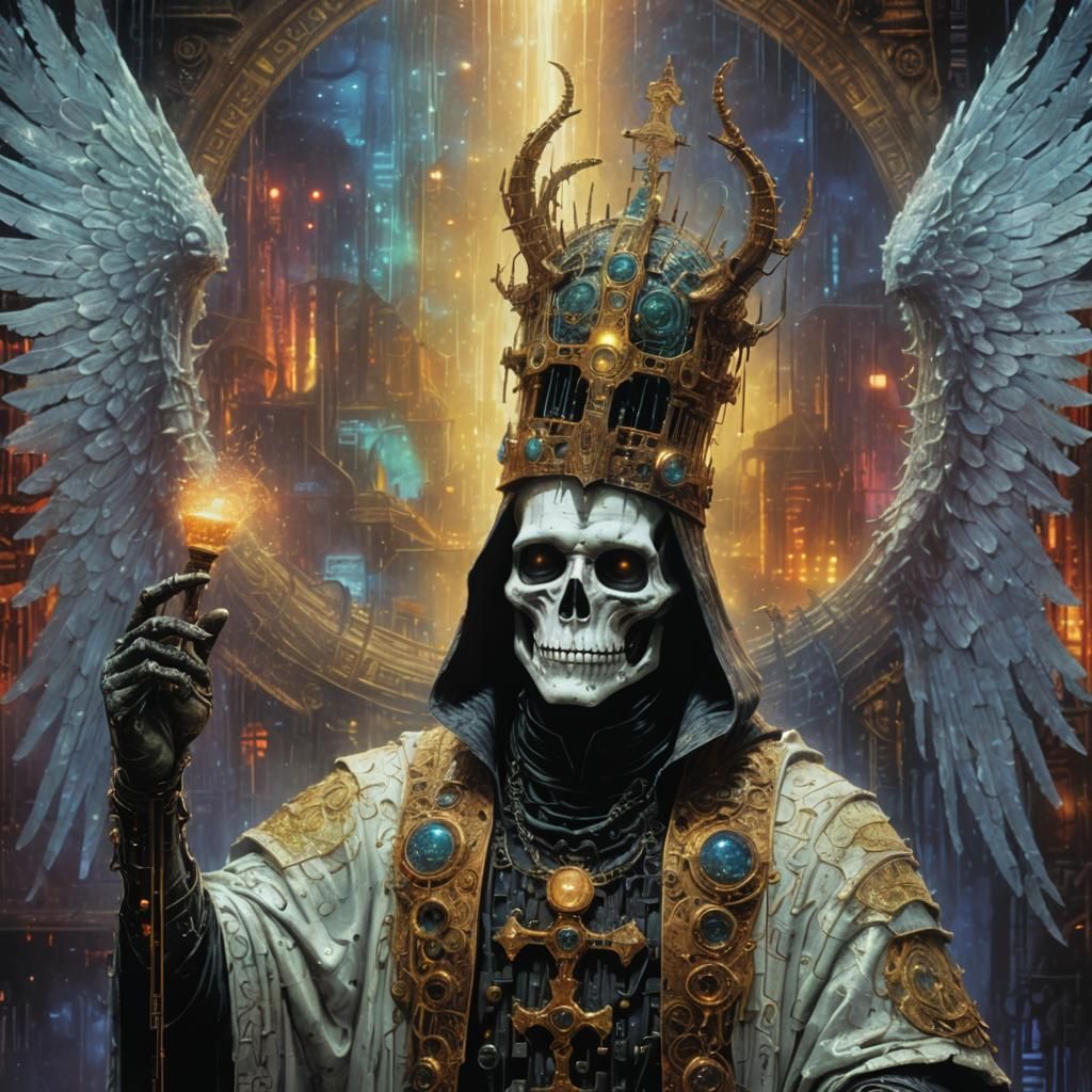 Vibrant Digital Matrix with Neon Glitchy Overlays