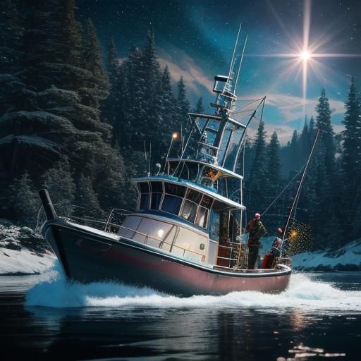 Fisherman Catches Zombie: Photorealistic CGI Masterpiece