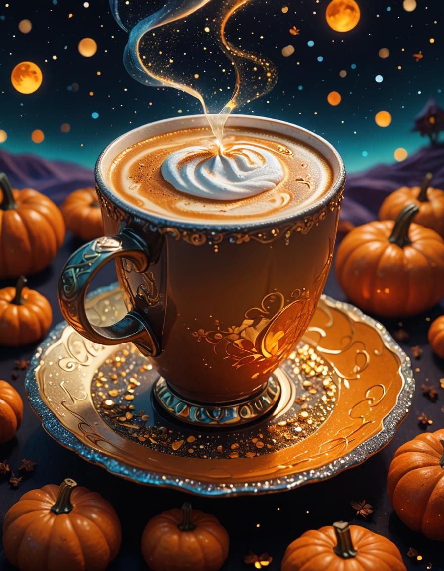 A Magical Cup of Pumpkin Spice Latte