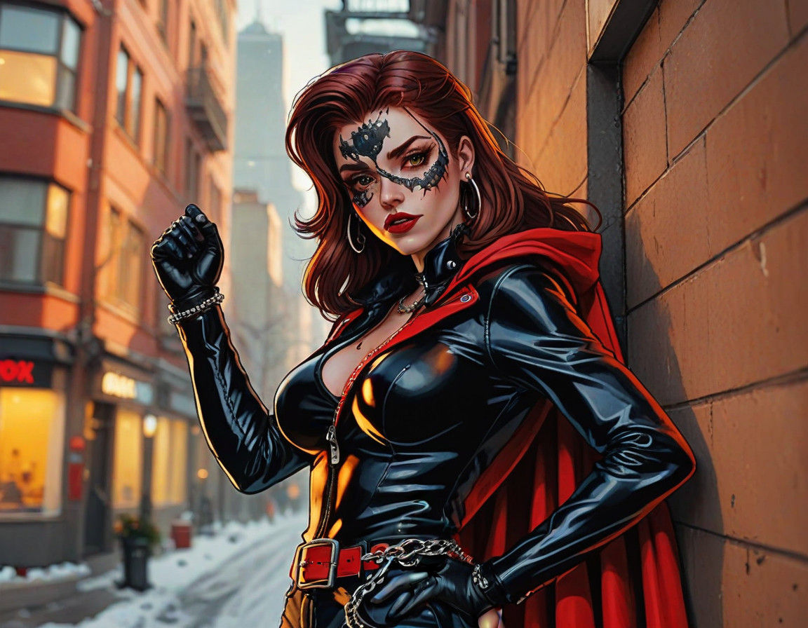 Die Frau von Batman! 🦇❤️ #SuperheldenLiebe