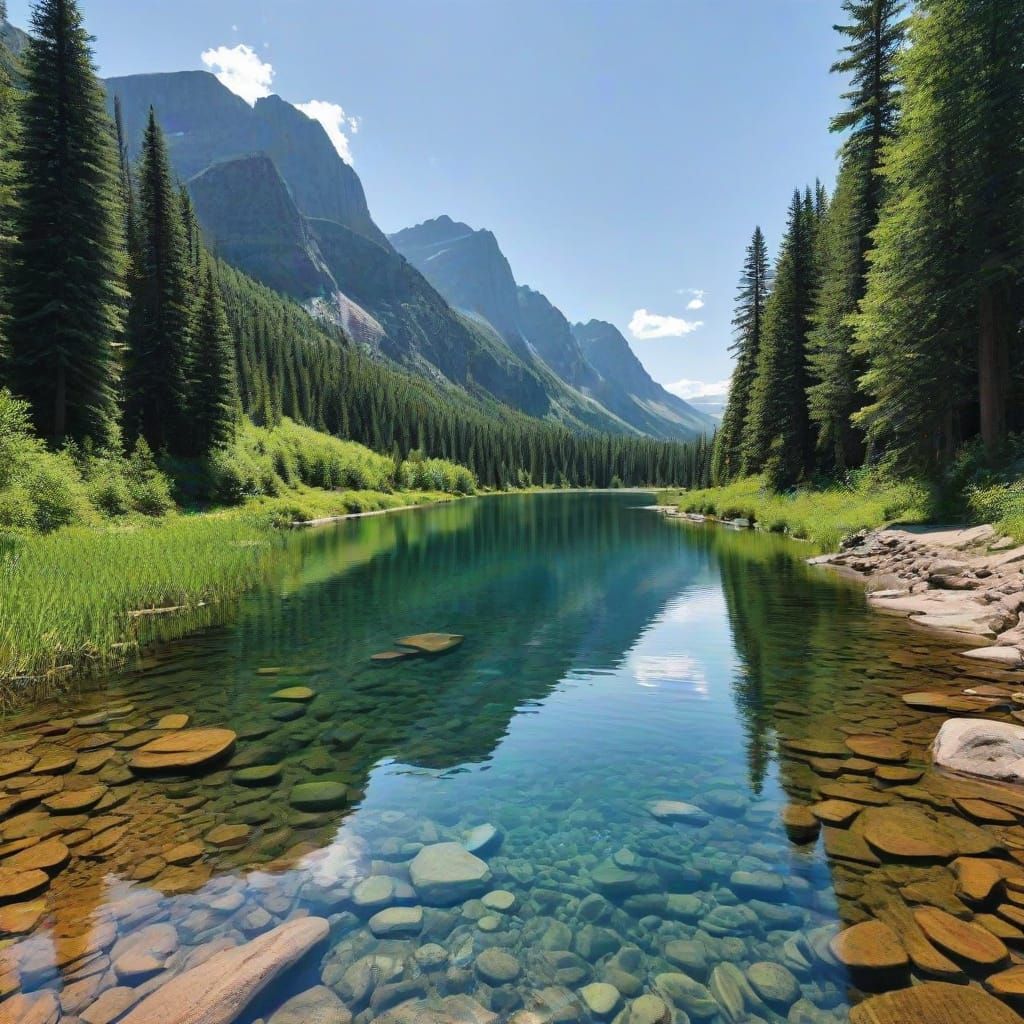 Scenic Summer Landscape Image