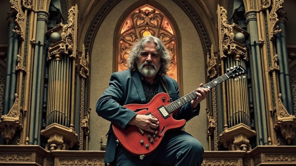 Surreal Gothic Cathedral Dreamscape in Digital Art