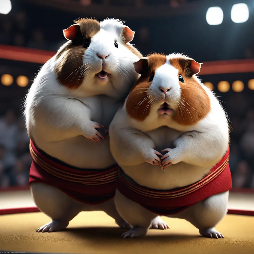 Cuddles and Snuggles, Pro Sumo Wrestlers