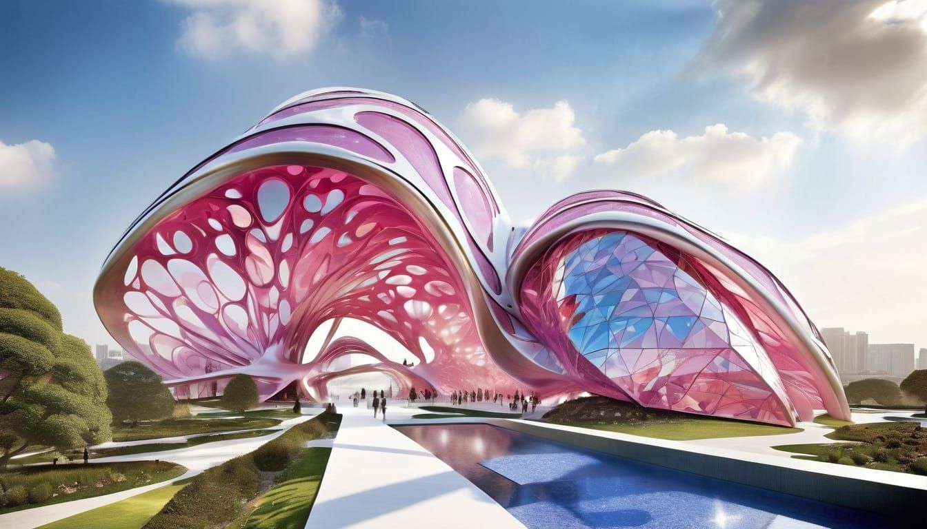 Surreal Fashion with Architectural Influence