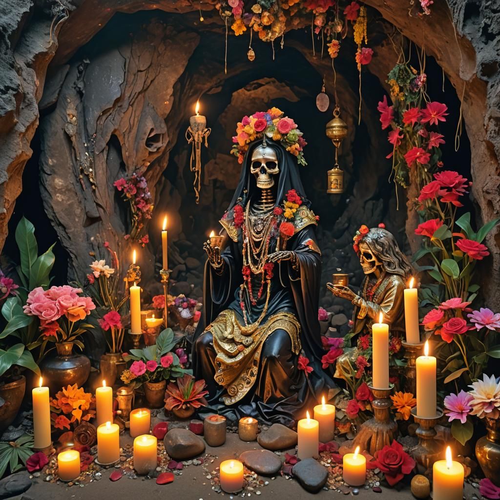Mystical Balian Ritual for Santa Muerte