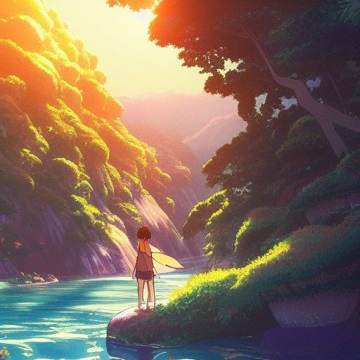 El Dorado in Anime Key Visual Style