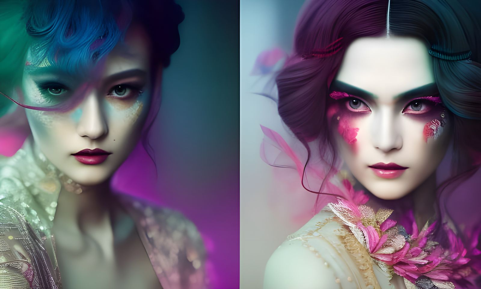 Trying something new: flower folk. Thoughts?