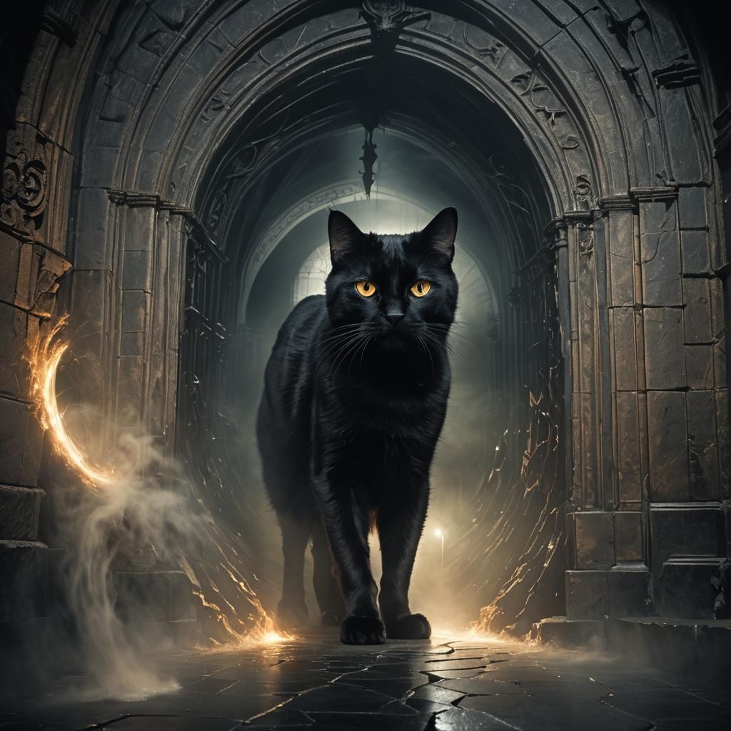 Elegance in Blackened Fur