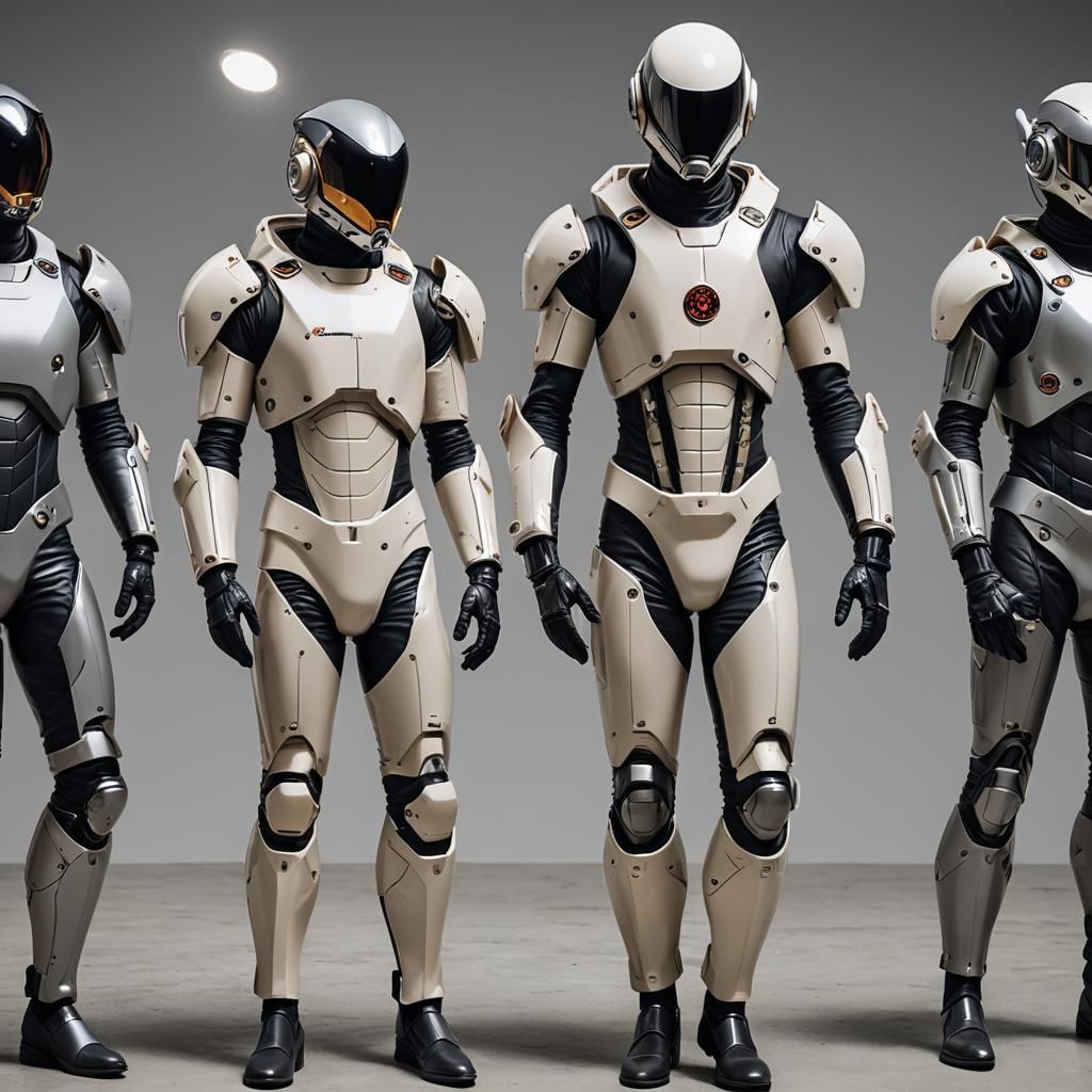 Advanced Latex Drone Suits for Galactic Living