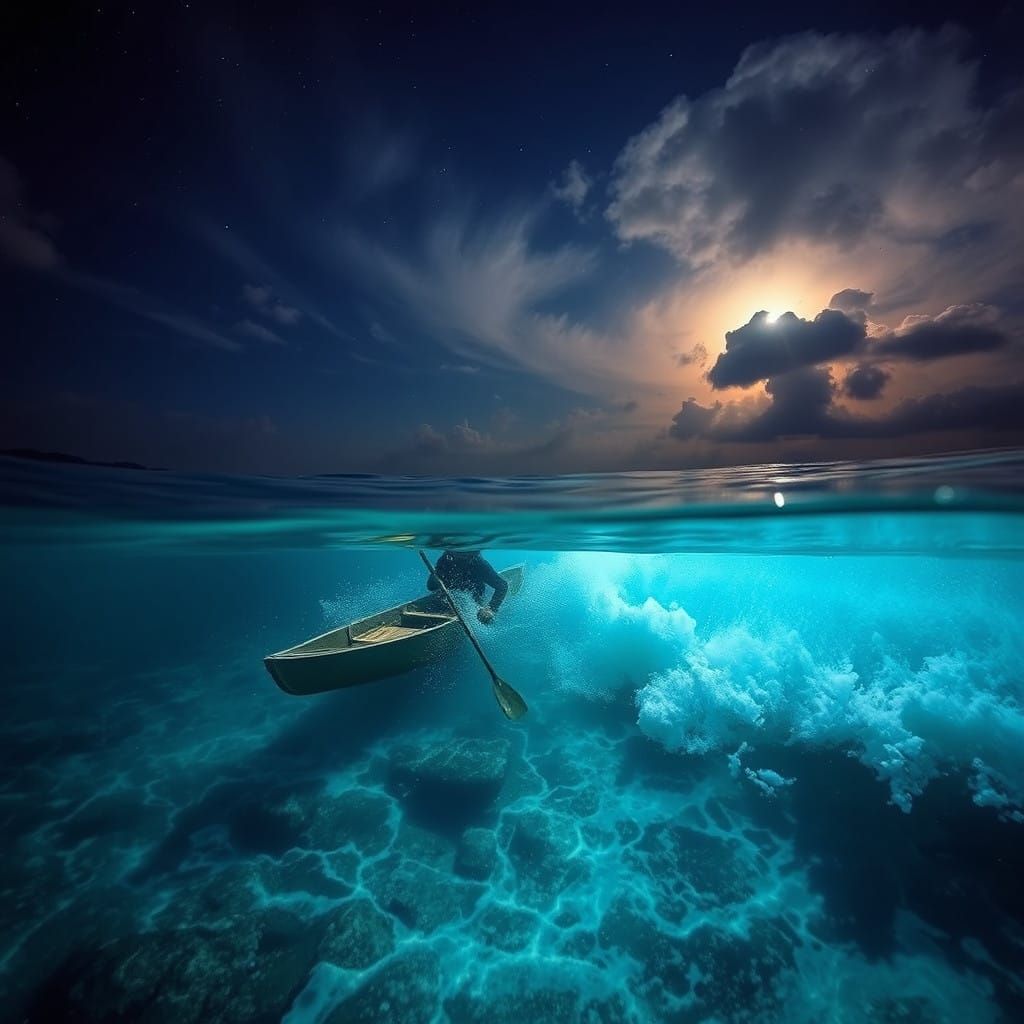 Polynesian Navigators Use Te Lapa for Underwater Guidance at...