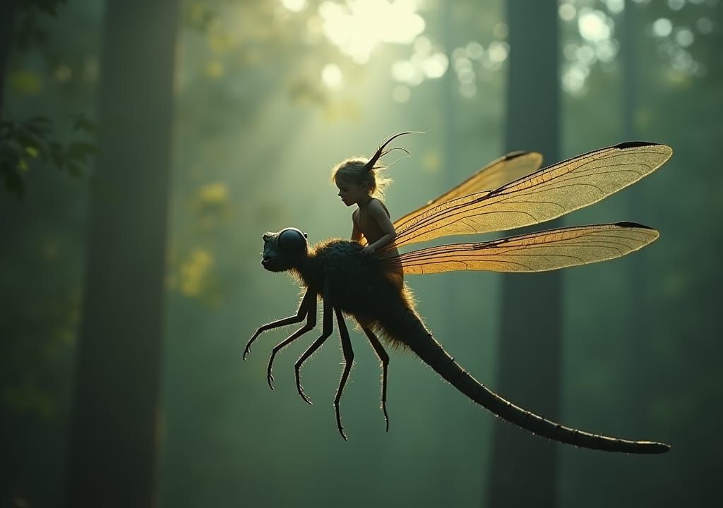 Elf on Dragonfly: A Cinematic Adventure