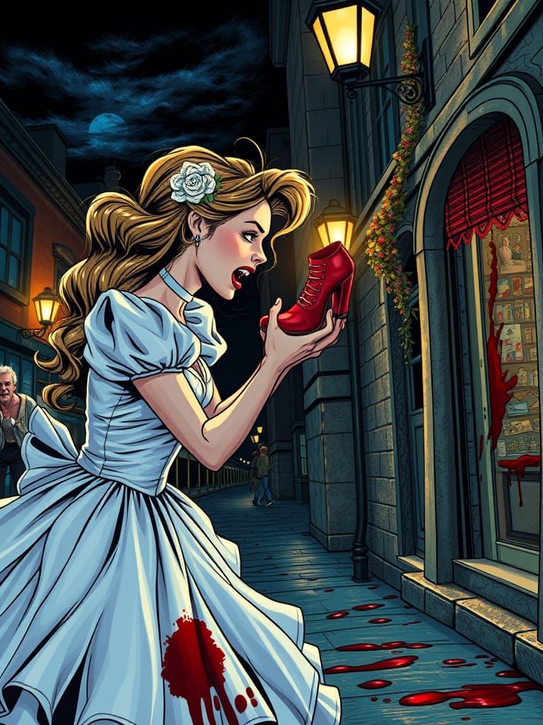 Cinderella Unleashes Fury in a Graphic Novel-Inspired Scene