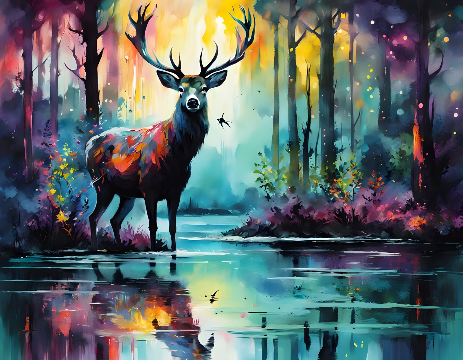 Deer Contemplation