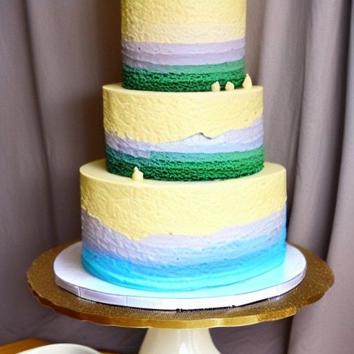 Cascading Waterfall Cake: Elaborate Edible Design