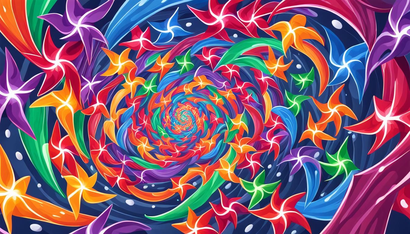 Swirling Jelly Stars in a Maelstrom