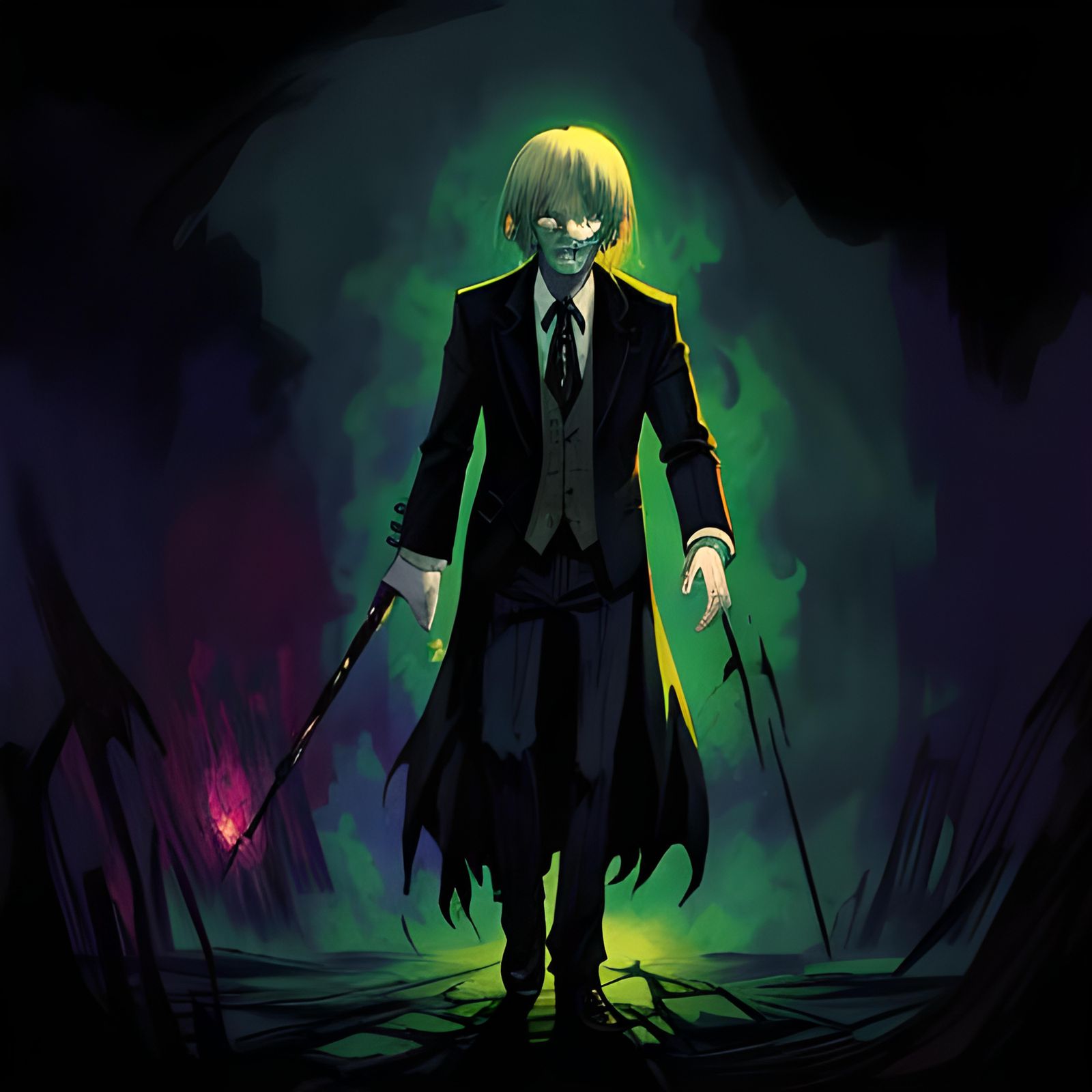 Gothic Zombiecore Comic Art by Bernie Wrightson