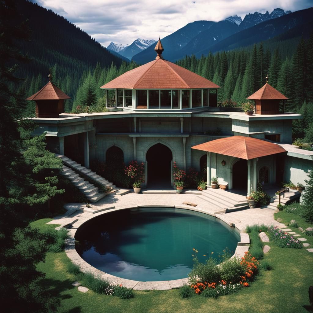 90's Ashram in the Mountains