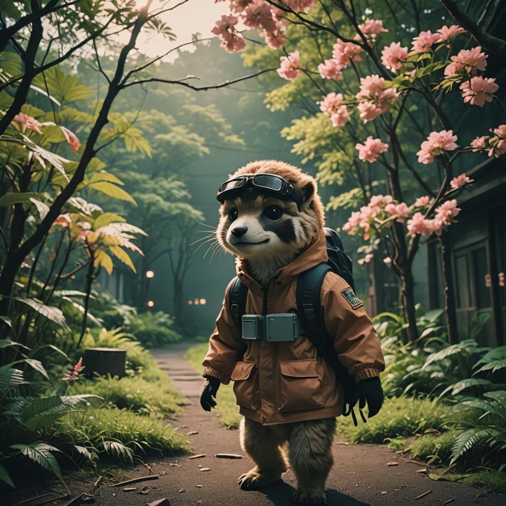 Lofi Dreamscape in Cinematic Style