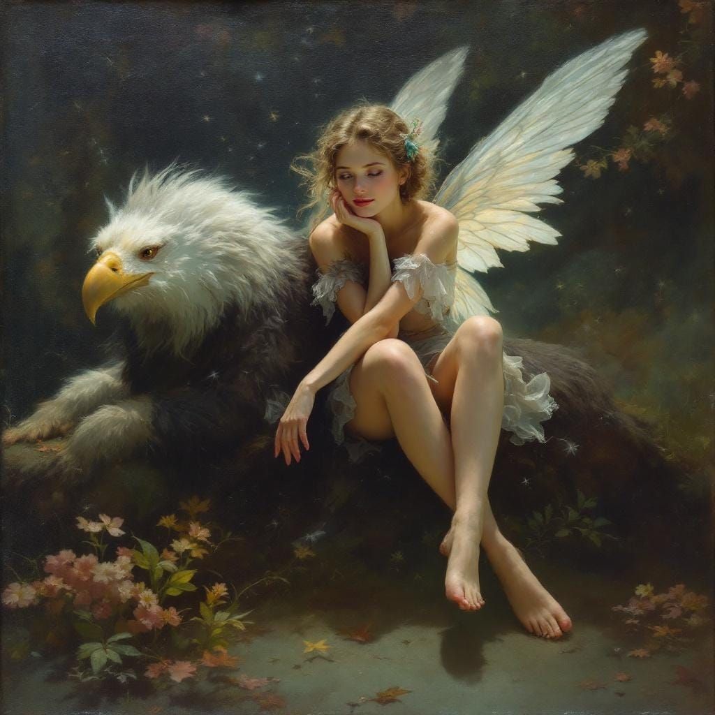Rembrandt fantasy Fairy