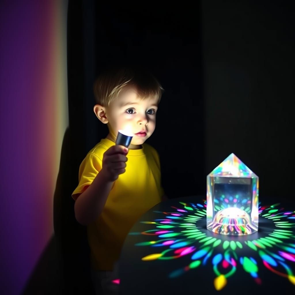 Prism Light Experiment: A Rothko-Riley-Turrell Inspired Scen...