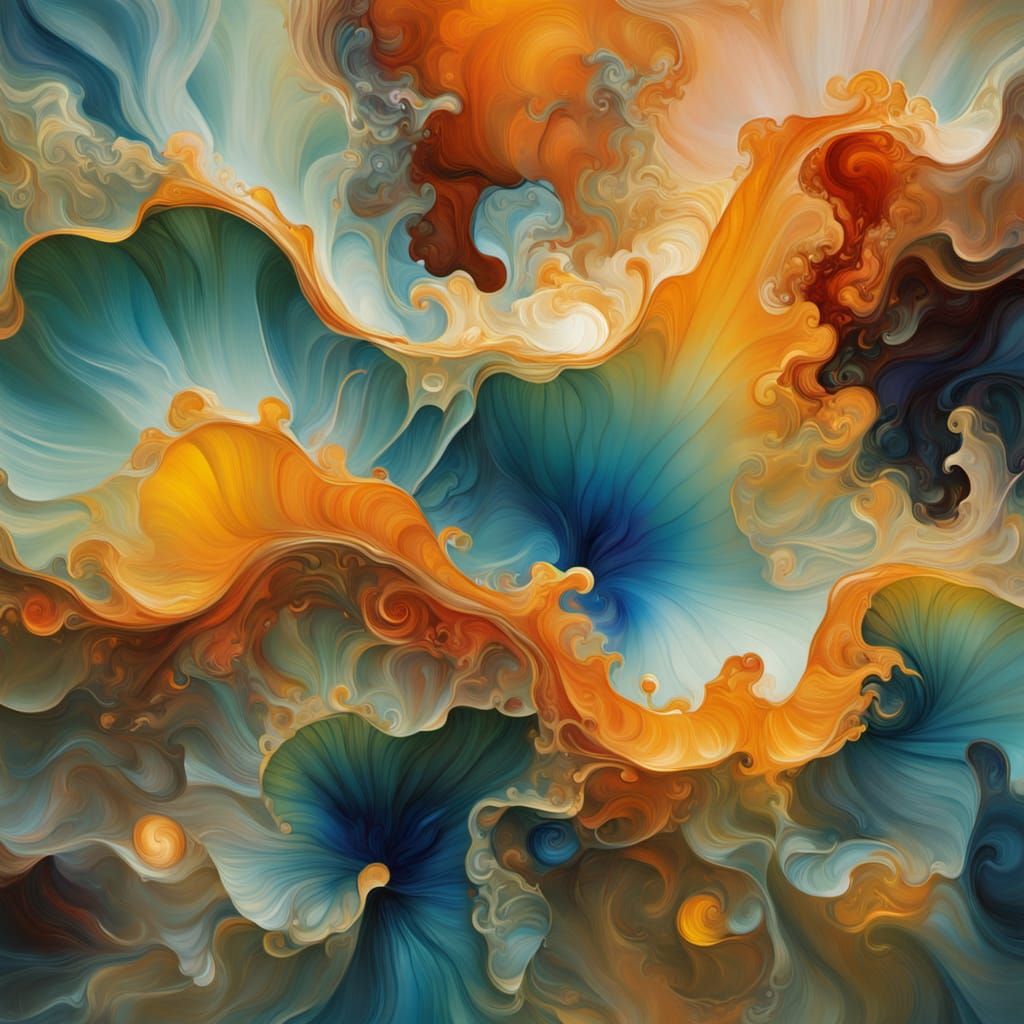 Surrealist Glass Lighthouse in Vibrant Iridescent Colors