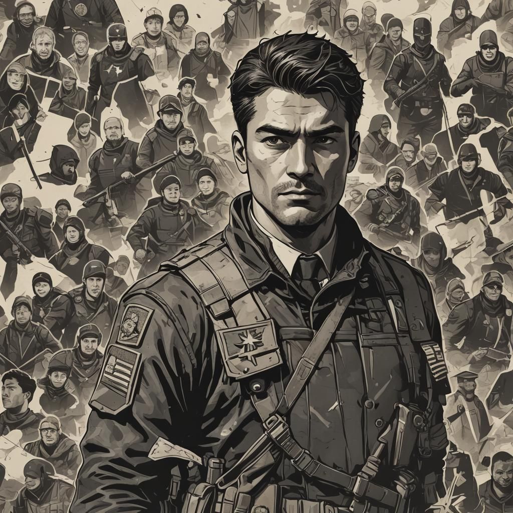 Valiant AI Generated Hero